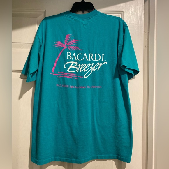Bacardi Breezer t shirt large made in USA - Picture 1 of 6